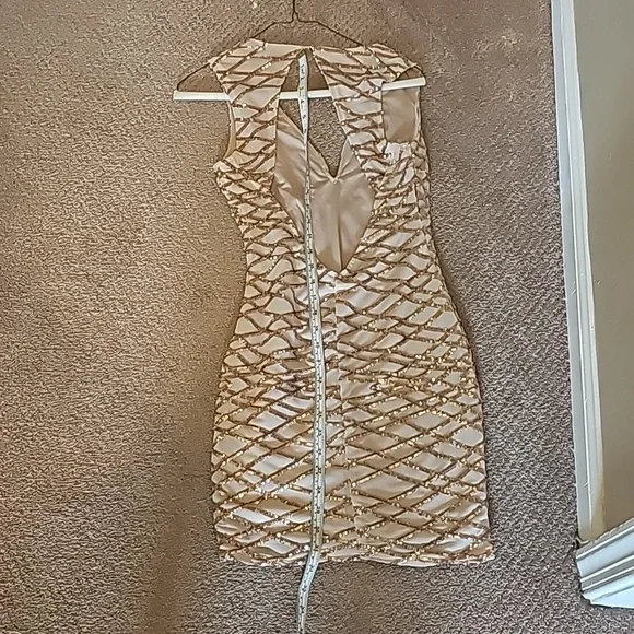 Women’s Rose Gold Dress - Picture 4 of 6